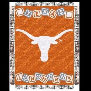 Texas Longhorns NCAA College 36" x 46" Throw